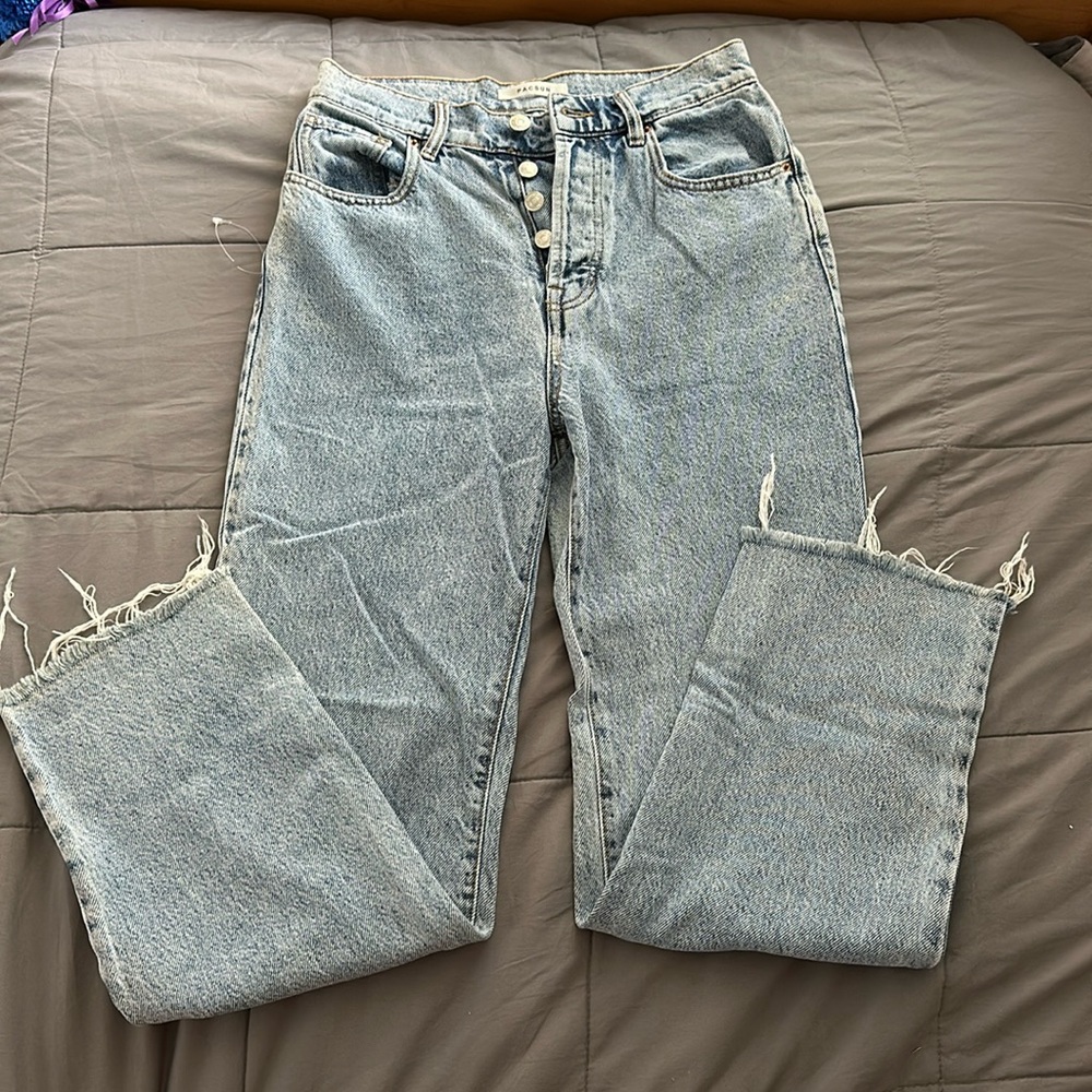 High-rise straight Pacsun jeans